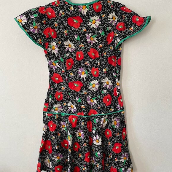 Vintage Floral Mini Dress - Picture 4 of 4